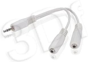 Impakt ADAPTER JACK STEREO(M)->JACK STEREO (F) X2 10CM - Złącza, przejściówki, adaptery - miniaturka - grafika 3