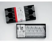 Zestawy sztućców - Alessi Zestaw sztućców dla 6 osób Caccia LCD01S24 - miniaturka - grafika 1