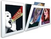 Akcesoria gramofonowe - Vinyl Frame White 3szt ramki na płyty winylowe - miniaturka - grafika 1