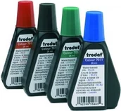 Tusz do pieczątek - Trodat CZARNY TUSZ BIUROWY DO PIECZĄTEK 28ML 7011 - miniaturka - grafika 1