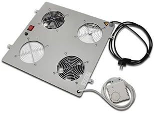 Digitus Wentylator dachowy do szaf sieciowych serii Unique (DN-19 FAN-2-N) - Akcesoria do szaf serwerowych - miniaturka - grafika 2