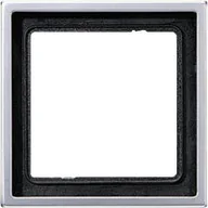 Klawisze i ramki - Jung Ramka poczwrna - LS Metal Finish Aluminium - miniaturka - grafika 1
