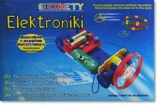 Dromader Sekrety Elektroniki: Poznaj zasadę działania silników i łączników - Mały naukowiec - miniaturka - grafika 2