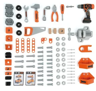 Smoby Warsztat 95 akc. Ultimate Black&Decker - Mały majsterkowicz Smoby Warsztat 95 akc. Ultimate Black&Decker - Mały majsterkowicz - miniaturka - grafika 5