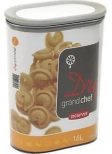 Curver pojemnik na artykuły sypkie grand chef 1,6l 164795 szary/transp - Pojemniki kuchenne - miniaturka - grafika 2