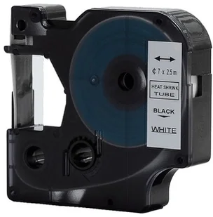DYMO RHINO Aimotech Rurka (koszulka) termokurczliwa zamiennik do 7mm/2.5m biała czarny (RS7W) - Dodatki do drukarek i skanerów DYMO RHINO Aimotech Rurka (koszulka) termokurczliwa zamiennik do 7mm/2.5m biała czarny (RS7W) - Dodatki do drukarek i skanerów - miniaturka - grafika 1