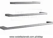 Wieszaki łazienkowe - Ideal Standard CONNECT Poręcz na ręcznik 450 mm chromowana ścienna, z dwoma wspo (N1386AA) - miniaturka - grafika 1