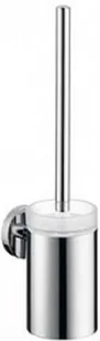 Hansgrohe Pojemnik ze szczotka do WC E/S - nikiel szczotkowany 40522820 - Akcesoria do wc - miniaturka - grafika 3