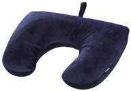 Akcesoria turystyczne - Hama Poduszka podróżna 2w1 granatowy 105366 - miniaturka - grafika 1