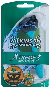 WILKINSON XTREME3 SENSITIVE 6+2 GRATIS MASZYNKA DO GOLENIA 7058790LST - Maszynki do golenia i wkłady - miniaturka - grafika 2
