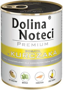 Dolina Noteci Premium Pies Kurczak Puszka 800g - Mokra karma dla psów - miniaturka - grafika 3