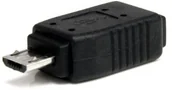 Kable USB - StarTech Startech UUSBMUSBMF Micro USB na adapter Mini USB 2.0 (wtyk/gniazdo) Czarny - miniaturka - grafika 1