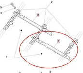 Części i akcesoria do maszyn rolniczych - CNH LISTWA PRZENOŚNIKA POCHYŁEGO 80439178 - 84981409 - miniaturka - grafika 1