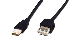 Kabel USB ASSMANN, A/M - A/Ż 2.0,3 m (AK-300200-030-S) - Kable USB - miniaturka - grafika 5