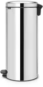 Kosze na śmieci - Brabantia Kosz na śmieci pedałowy NewIcon 30l stal polerowana - miniaturka - grafika 1