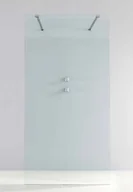 Kabiny prysznicowe - Massi Walk-In 100 profil chrom szkło przezroczyste MSKP-FA1020-100 - miniaturka - grafika 1