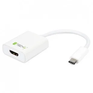 Techly Kabel USB USB-C na HDMI Biały 020409 - Kable USB - miniaturka - grafika 2