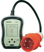 Inne urządzenia pomiarowe - VOLTCRAFT Tester gniazda ST-16B 16A - miniaturka - grafika 1