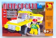 Klocki - Dromader 25404 METROPOLIA CIĘŻARÓWKA Z PRZYCZEPĄ - miniaturka - grafika 1