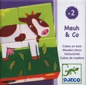 Klocki - Djeco Klocki domki, farma 01900 - miniaturka - grafika 1