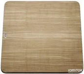 Deski do krojenia - Blanco Deska do krojenia ZENAR jesion 375x367 229421 - miniaturka - grafika 1