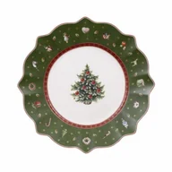 Talerze - Villeroy & Boch Toy's Delight Talerz sałatkowy zielony średnica: 24 cm (14-8585-2641) - miniaturka - grafika 1