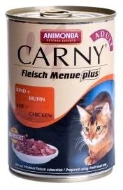 Animonda Cat Carny Adult smak: wołowina i kurczak 400g puszka - Mokra karma dla kotów - miniaturka - grafika 2