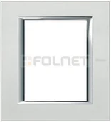 Klawisze i ramki - Bticino Ramka prostokątna aluminiowa 3+3 moduły - Btcino Axolute HA4826NX - miniaturka - grafika 1