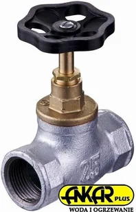 KFA Zawór przepływowy żeliwny 3/4 193-010-20 - Zawory i kraniki - miniaturka - grafika 2