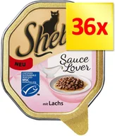 Mokra karma dla kotów - Sheba Zestaw 36 x 85 g - Classics, cielęcina i kurczak - miniaturka - grafika 1