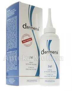 Pharmena DERMENA, żel zapobiegający wypadająceaniu włosów, 150ml - Kosmetyki do stylizacji włosów - miniaturka - grafika 2