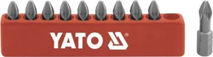 YATO Końcówki wkrętakowe ph2x25 mm, kpl. 10 szt. YT-0475 - Bity - miniaturka - grafika 3