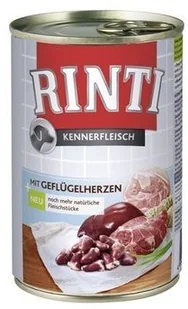 Rinti Kennerfleisch Geflugelherzen pies - serca drobiowe Puszka 400g 7655 - Mokra karma dla psów - miniaturka - grafika 3