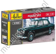 Kolekcjonerskie modele pojazdów - Heller Peugeot 403 80161 - miniaturka - grafika 1