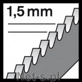 Piły ręczne - Bosch brzeszczot T118EOF 5szt. 2608634237 - miniaturka - grafika 1