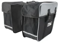Sakwy rowerowe - M-wave Amsterdam Double sakwa rowerowa, czarna, 30 l 122315 - miniaturka - grafika 1