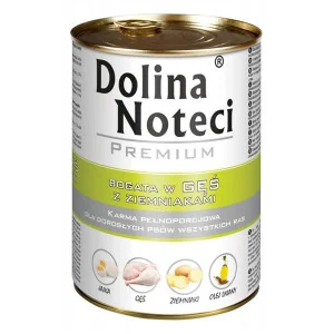 Dolina Noteci Premium Bogata W Gęś Z Ziemniakami 400g - Mokra karma dla psów - miniaturka - grafika 2
