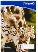 Podobrazia, bloki, papiery - Pelikan 224840 blok rysunkowy DIN A3, 20 arkuszy w bloku, 100 g/cm2, 1 szt. 224840 - miniaturka - grafika 1