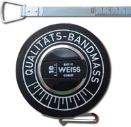 Sprzęt geodezyjny - Weiss Taśma chromowoniklowa niełamliwa w kapslu 10m - miniaturka - grafika 1