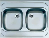 Zlewozmywaki - Alveus CLASSIC 40 SPECIAL 80x60 stal SATYNA 1054358 - miniaturka - grafika 1