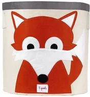 3Sprouts Kosz na zabawki, lisek 794504675214 - Pojemniki na zabawki - miniaturka - grafika 2