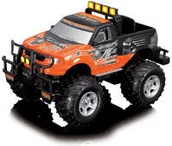 Zabawki zdalnie sterowane - Dickie Big Wheely Pick Up 27MHz 1119385 - miniaturka - grafika 1