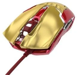 E-Blue IRON MAN ARMOR EMS610 złota (EMS610GOAA-EU) - Myszki - miniaturka - grafika 8