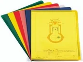 Grzbiety do bindownic - Durable Obwoluta przeźroczysta A4 0,12mm zielona 100 sztuk - miniaturka - grafika 1