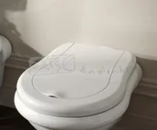 Deski sedesowe - Kerasan Retro deska biała 108901/108501/108401 - miniaturka - grafika 1