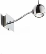 Lampy ścienne - Spotline Eglo Glossy R10543 Kinkiet na elastycznym ramieniu 1 x 50W GU10 - miniaturka - grafika 1