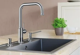 Blanco dozownik do płynu LIVIA mangan 521 293 - Mydelniczki i dozowniki mydła - miniaturka - grafika 3