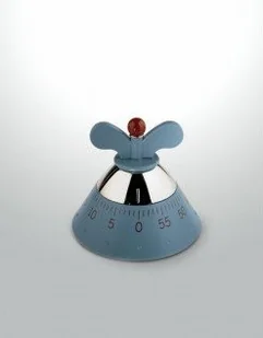 Alessi A di Minutnik Kitchen Timer niebieski a09 - Pozostałe akcesoria kuchenne - miniaturka - grafika 2