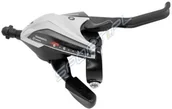 Części rowerowe - Shimano Dzwignia przerzutki/hamulca STEF 60 3-rzęd srebrna 060119 - miniaturka - grafika 1
