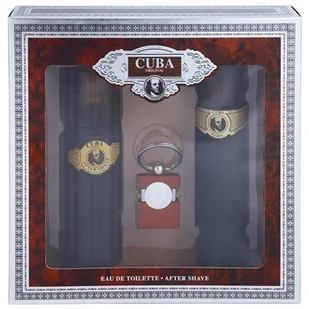 Cuba Gold woda toaletowa 100 ml + woda po goleniu 100 ml + wisiorek - Zestawy perfum męskich - miniaturka - grafika 2